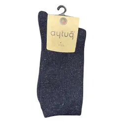 Носки женские Aytug 44055 Cotton высокие синие Size 36-40