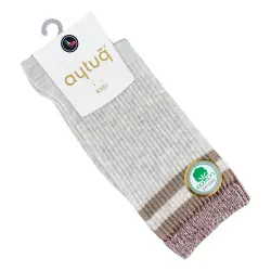 Носки женские Aytug Cotton 41077 высокие светло-серый Size 36-40