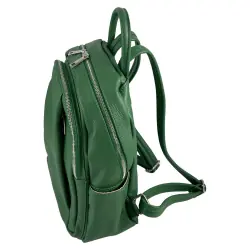 Рюкзак женский кожаный Genuine Leather 543311 зеленый