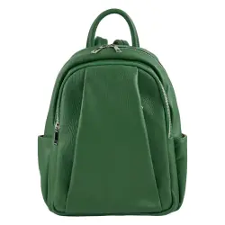 Рюкзак женский кожаный Genuine Leather 543311 зеленый