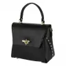Сумка жіноча шкіряна Genuine Leather 1053 чорна
