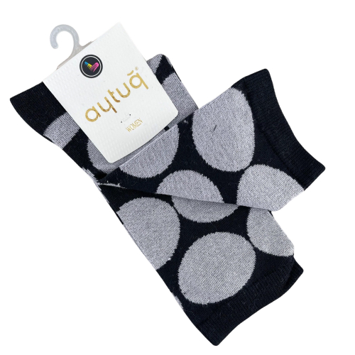 Шкарпетки жіночі Aytug Cotton 41073 високі чорні Size 36-40