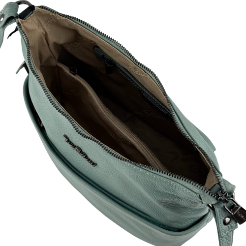 Сумка жіноча шкіряна Tony Bellucci 0072-207 фісташкова