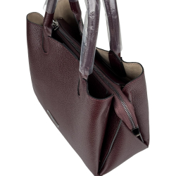 Сумка женская кожаная Karya 2392-243 сливовая