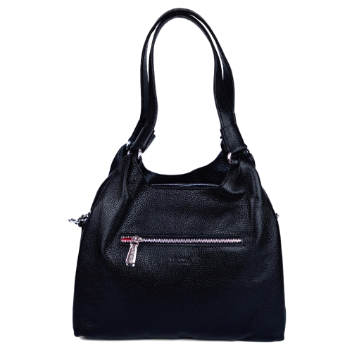 Сумка жіноча шкіряна Karya 2526-45 чорна