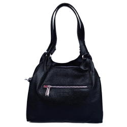 Сумка жіноча шкіряна Karya 2526-45 чорна