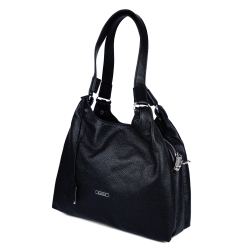 Сумка жіноча шкіряна Karya 2526-45 чорна