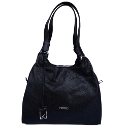 Сумка жіноча шкіряна Karya 2526-45 чорна