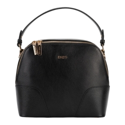 Сумка кросс-боди женская кожаная  Enzo Nori EN1105-1-281 черная