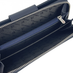 Кошелек женский кожаный Eminsa 2149 18-19 темно-синий