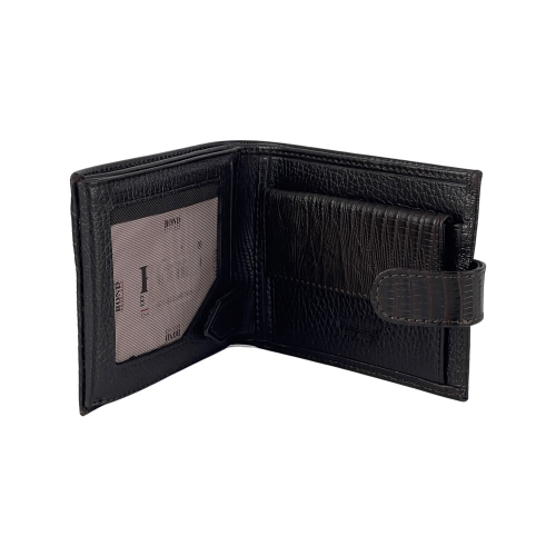 Гаманець чоловічий шкіряний Bond 529-903 темно-коричневий