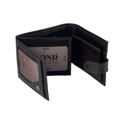 ​Гаманець чоловічий шкіряний Bond 529-903 темно-коричневий