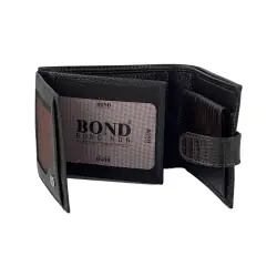 Кошелек мужской кожаный Bond 529-903 темно-коричневый