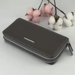 Гаманець жіночий шкіряний Eminsa 2160 8-20 кам'яний