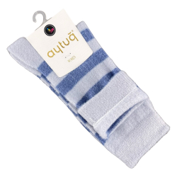 Шкарпетки жіночі Aytug 48003 високі блакитні Size 36-40