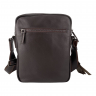 Сумка чоловіча шкіряна The Bond 1437-4 темно-коричнева