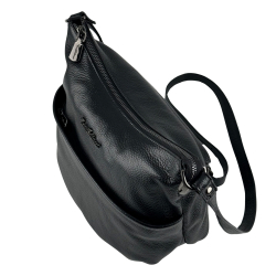 Сумка жіноча шкіряна Tony Bellucci 0072-281 чорна