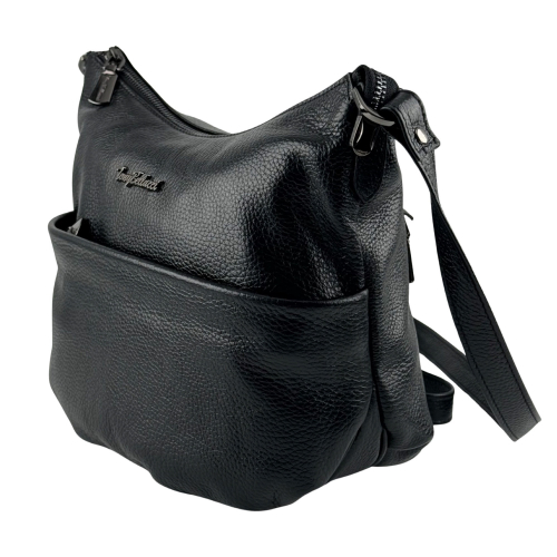 Сумка жіноча шкіряна Tony Bellucci 0072-281 чорна