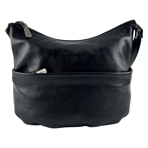 Сумка жіноча шкіряна Tony Bellucci 0072-281 чорна