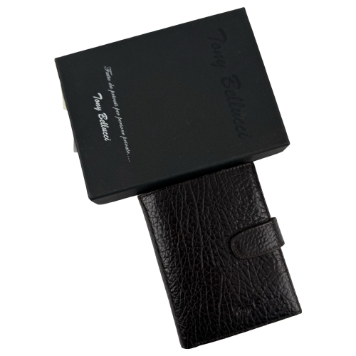 Кошелек мужской кожаный Tony Bellucci T102-896 темно-коричневый