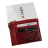 Кошелек картхолдер кожаный Karya 0022-019 красный