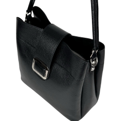 Сумка жіноча шкіряна Karya 2505-45 чорна