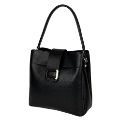 Сумка жіноча шкіряна Karya 2505-45 чорна
