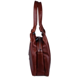 Сумка жіноча шкіряна Karya 2526-615 коричнева