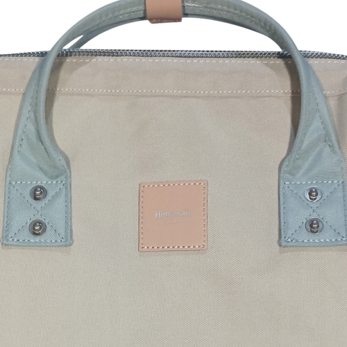 Рюкзак Himawari 1881-27 шампань із блакитною кишенею