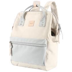 Рюкзак Himawari 1881-27 шампань із блакитною кишенею