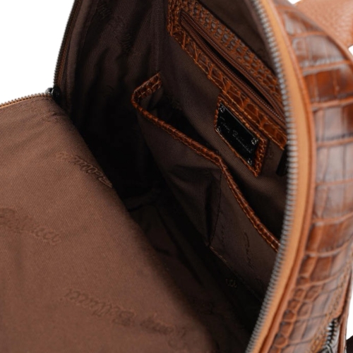 Рюкзак женский кожаный Tony Bellucci 0061-353 коричневый