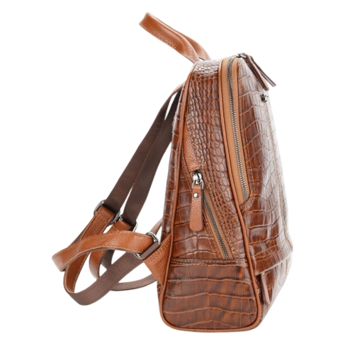 Рюкзак женский кожаный Tony Bellucci 0061-353 коричневый