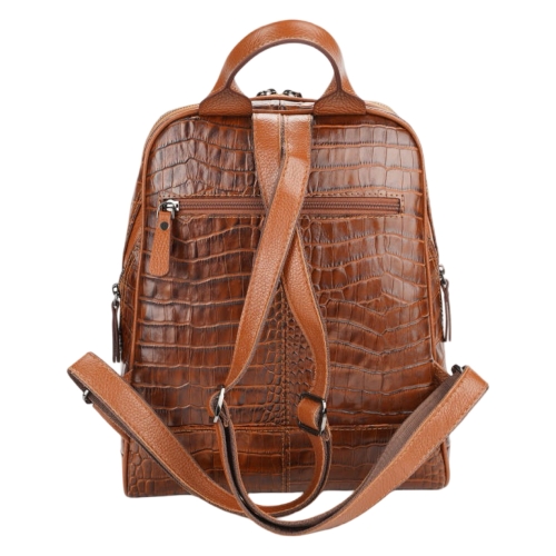 Рюкзак женский кожаный Tony Bellucci 0061-353 коричневый