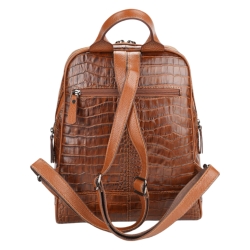 Рюкзак женский кожаный Tony Bellucci 0061-353 коричневый