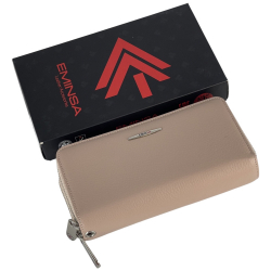 Гаманець жіночий шкіряний Eminsa 2160 37-31 світло-рожевий