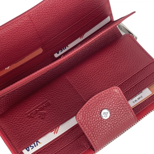 Кошелек женский кожаный Eminsa 2149 18-5 красный