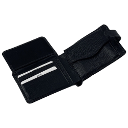 ​Гаманець чоловічий шкіряний Bond 516-281 чорний