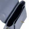 Сумка женская кожаная Genuine Leather 1053 голубая
