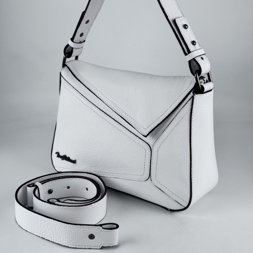 Сумка женская кожаная Tony Bellucci 0864-200 белая