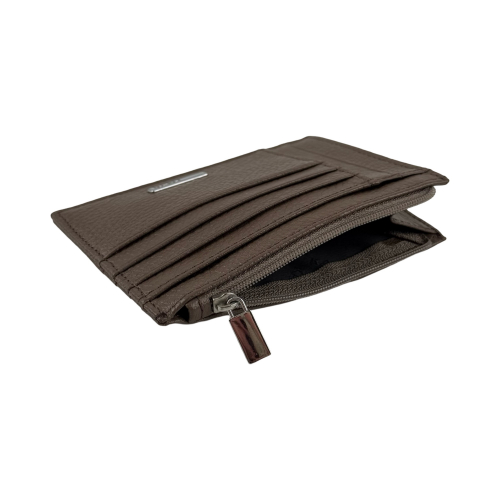 Кошелек картхолдер кожаный Karya 0022-51 бежевый