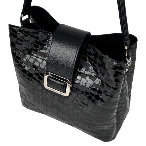 Сумка женская кожаная Karya 2505-588 черная