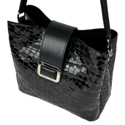 Сумка женская кожаная Karya 2505-588 черная