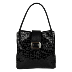 Сумка женская кожаная Karya 2505-588 черная