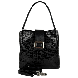 Сумка женская кожаная Karya 2505-588 черная