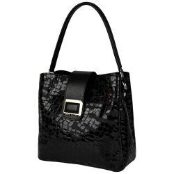 Сумка женская кожаная Karya 2505-588 черная