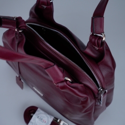 Сумка жіноча шкіряна Karya 2526-618 марсала