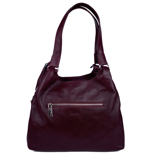 Сумка жіноча шкіряна Karya 2526-618 марсала