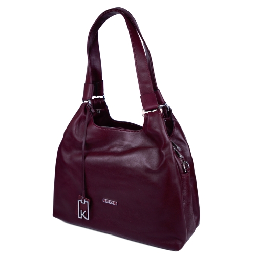 Сумка жіноча шкіряна Karya 2526-618 марсала