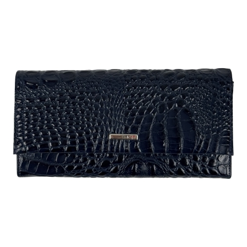 Кошелек женский кожаный Karya 1071-646 темно-синий