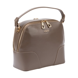 Сумка кросс-боди женская кожаная  Enzo Nori EN1105-KR11 бежевая